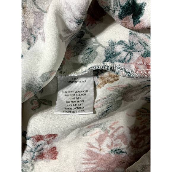 Akira Chicago Red Label Womens S Floral Sleeveless Flowy Tank Top - Picture 6 of 8